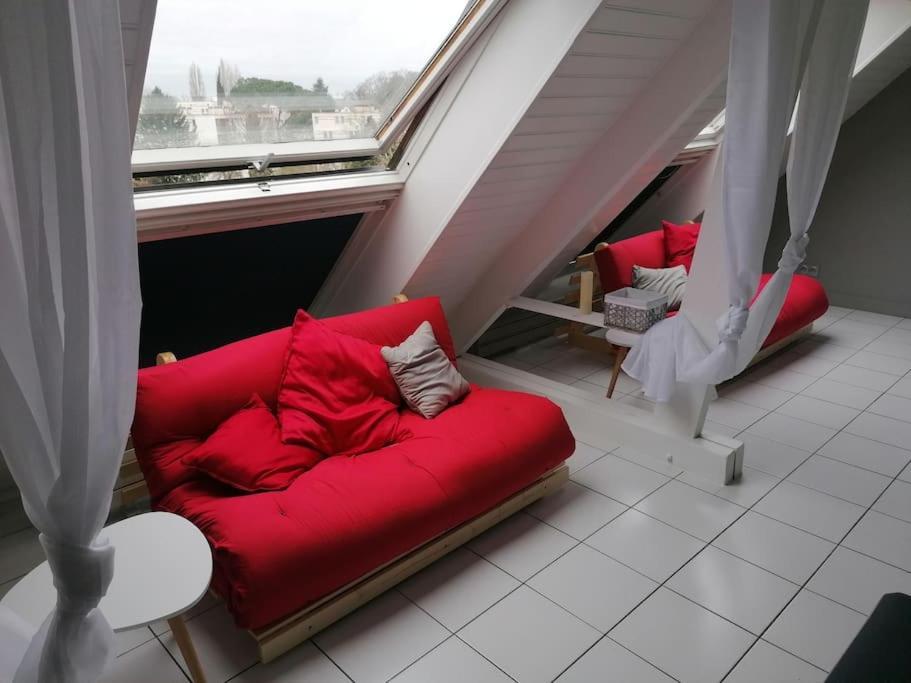 Apartament Superbe Loft 90M² Proche Parc Expo Nantes Zewnętrze zdjęcie