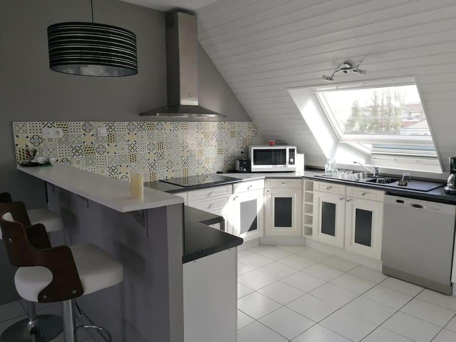 Apartament Superbe Loft 90M² Proche Parc Expo Nantes Zewnętrze zdjęcie