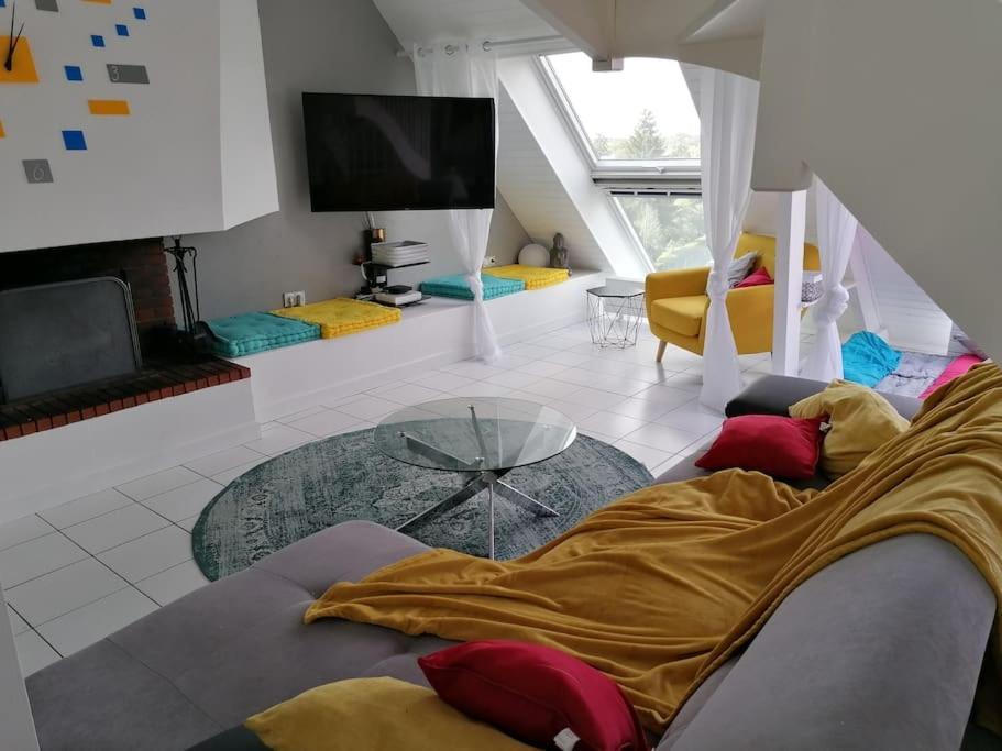 Apartament Superbe Loft 90M² Proche Parc Expo Nantes Zewnętrze zdjęcie
